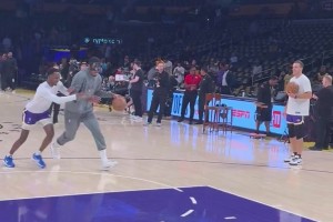 看樣子對于G5勢在必得！東契奇賽前苦練加長三分